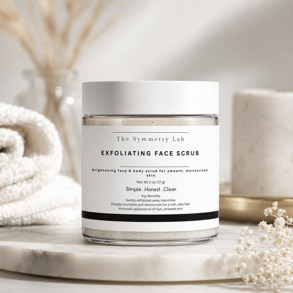 Exfoliating Face Scrub - The Symmetry Lab