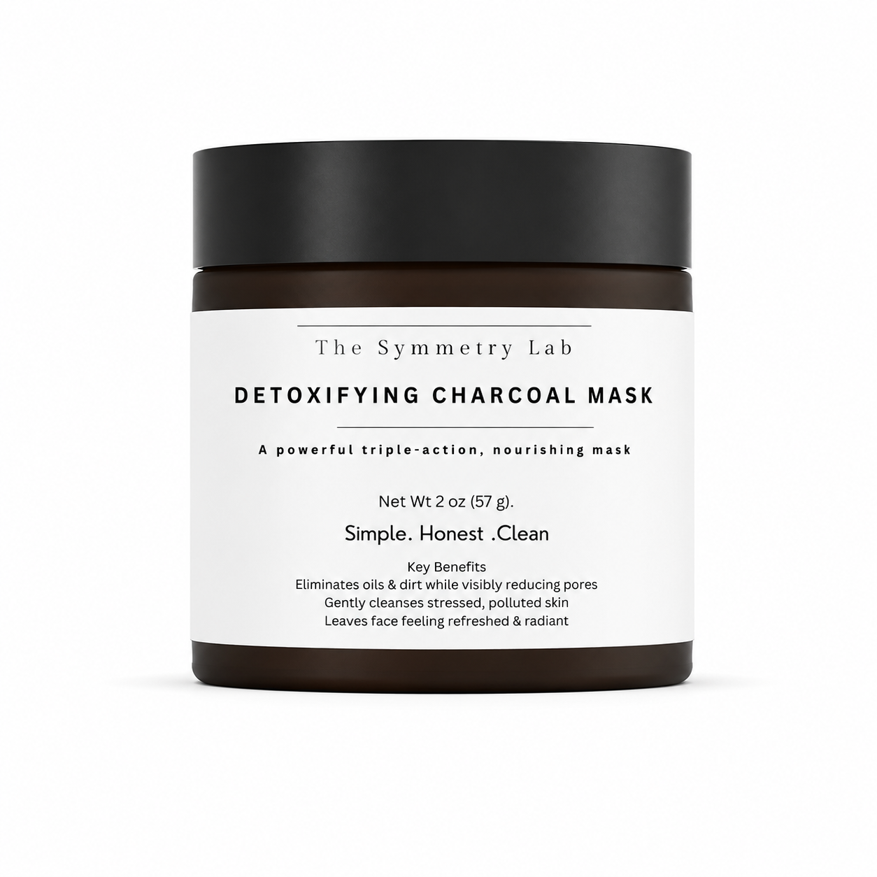 Detoxifying Charcoal Mask | The Symmetry Lab