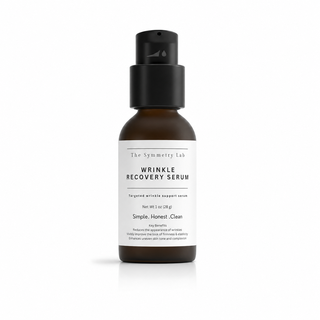 Wrinkle Recovery Serum | Vitamin A + Chamomile + Carrot Root | The Symmetry Lab