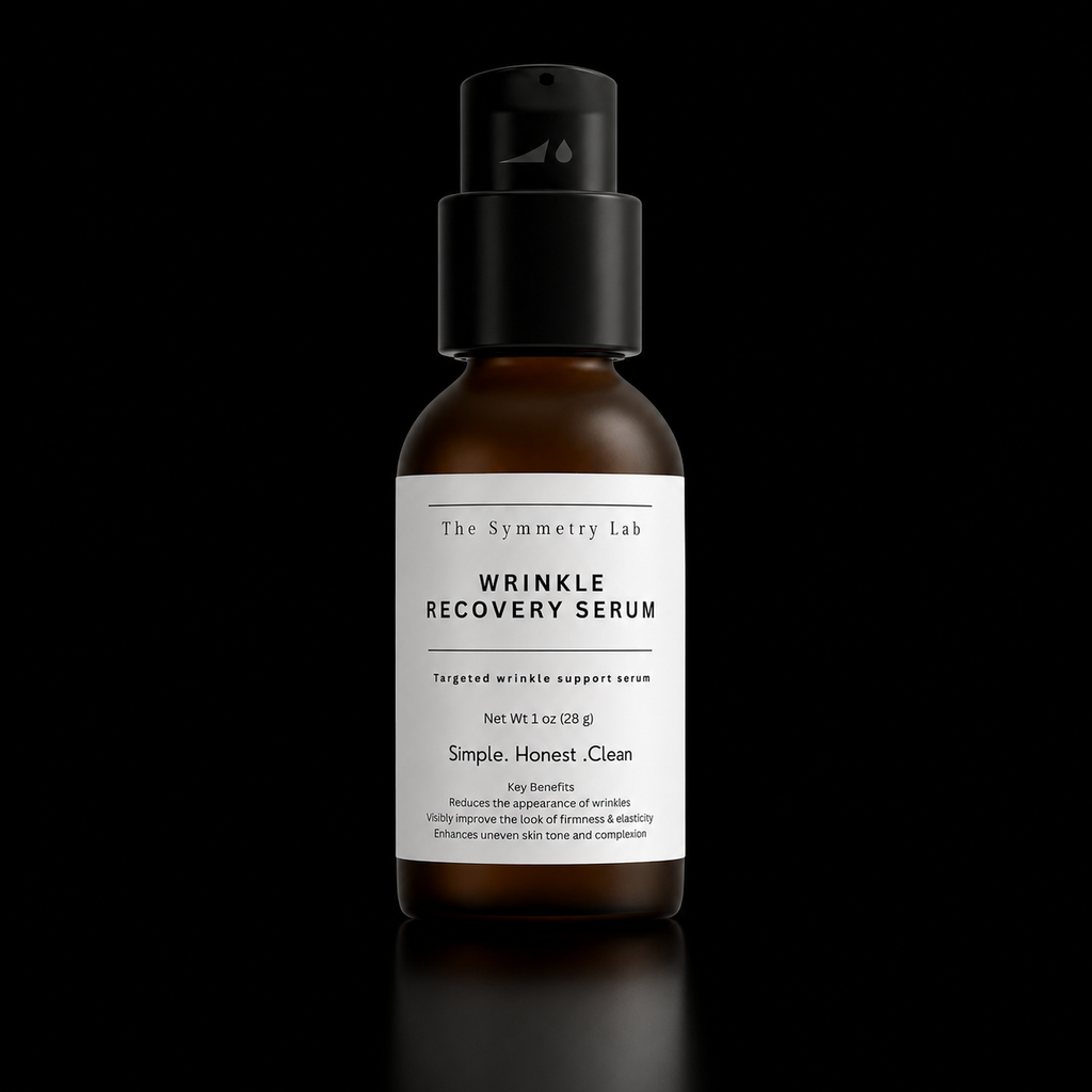 Wrinkle Recovery Serum | Vitamin A + Chamomile + Carrot Root | The Symmetry Lab