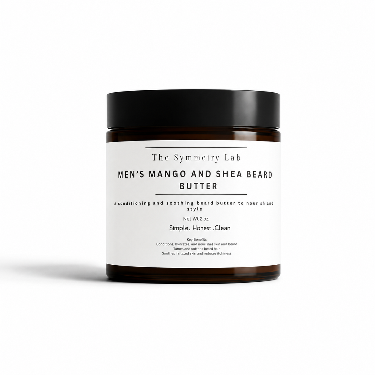 Men's Mango & Shea Beard Butter | The Symmetry Lab