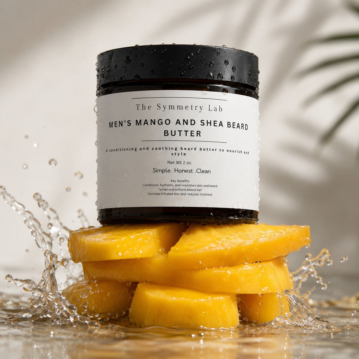 Men's Mango & Shea Beard Butter | The Symmetry Lab
