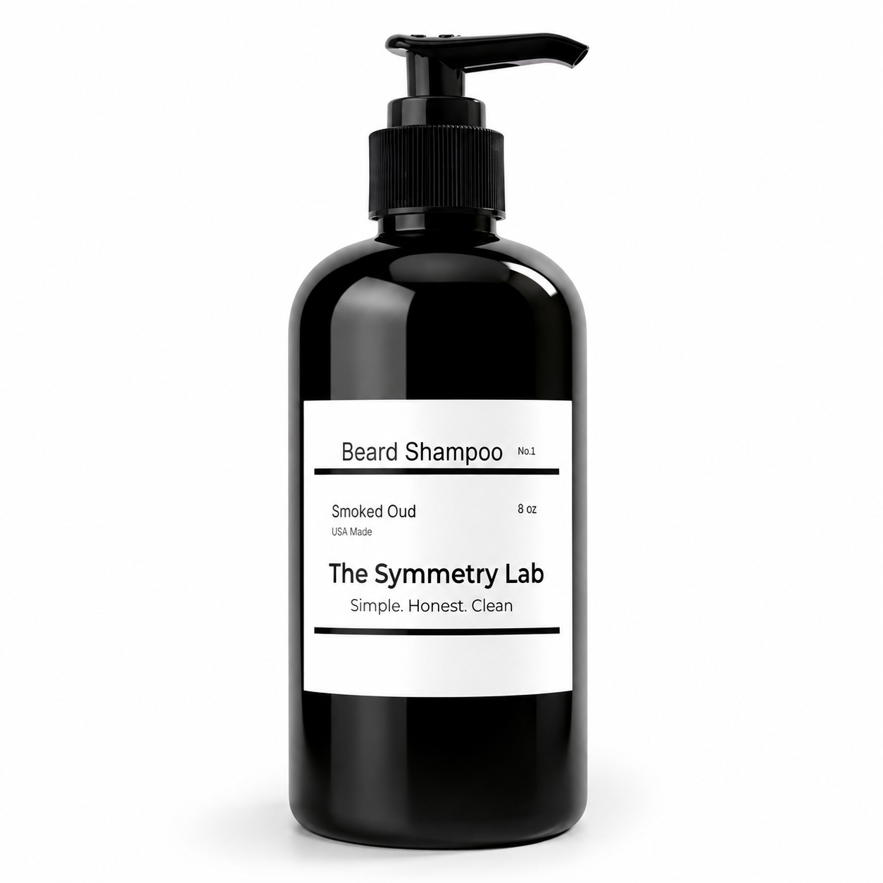 The Symmetry Lab Beard Shampoo – Smoked Oud | Premium Beard Cleanser for Men (Copy)