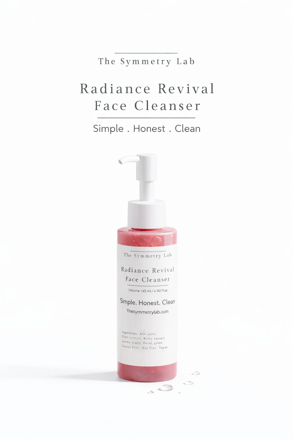 Radiance Revival Face Cleanser - The Symmetry Lab