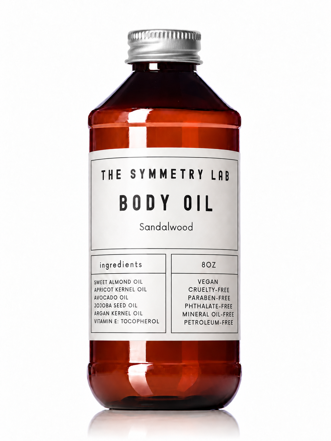 Sandalwood Body Oil | The Symmetry Lab - 8 oz