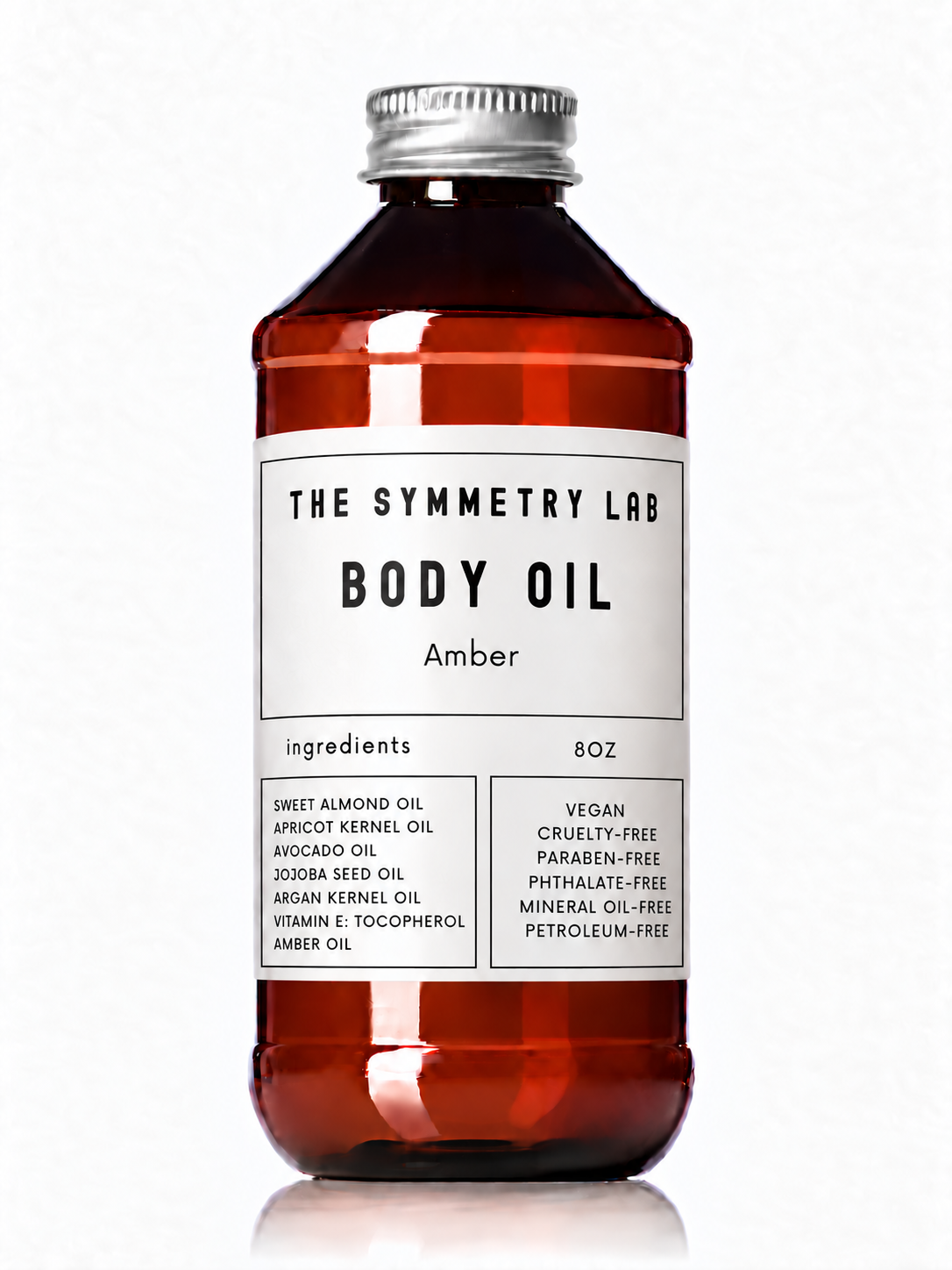 Amber Body Oil | The Symmetry Lab - 8oz