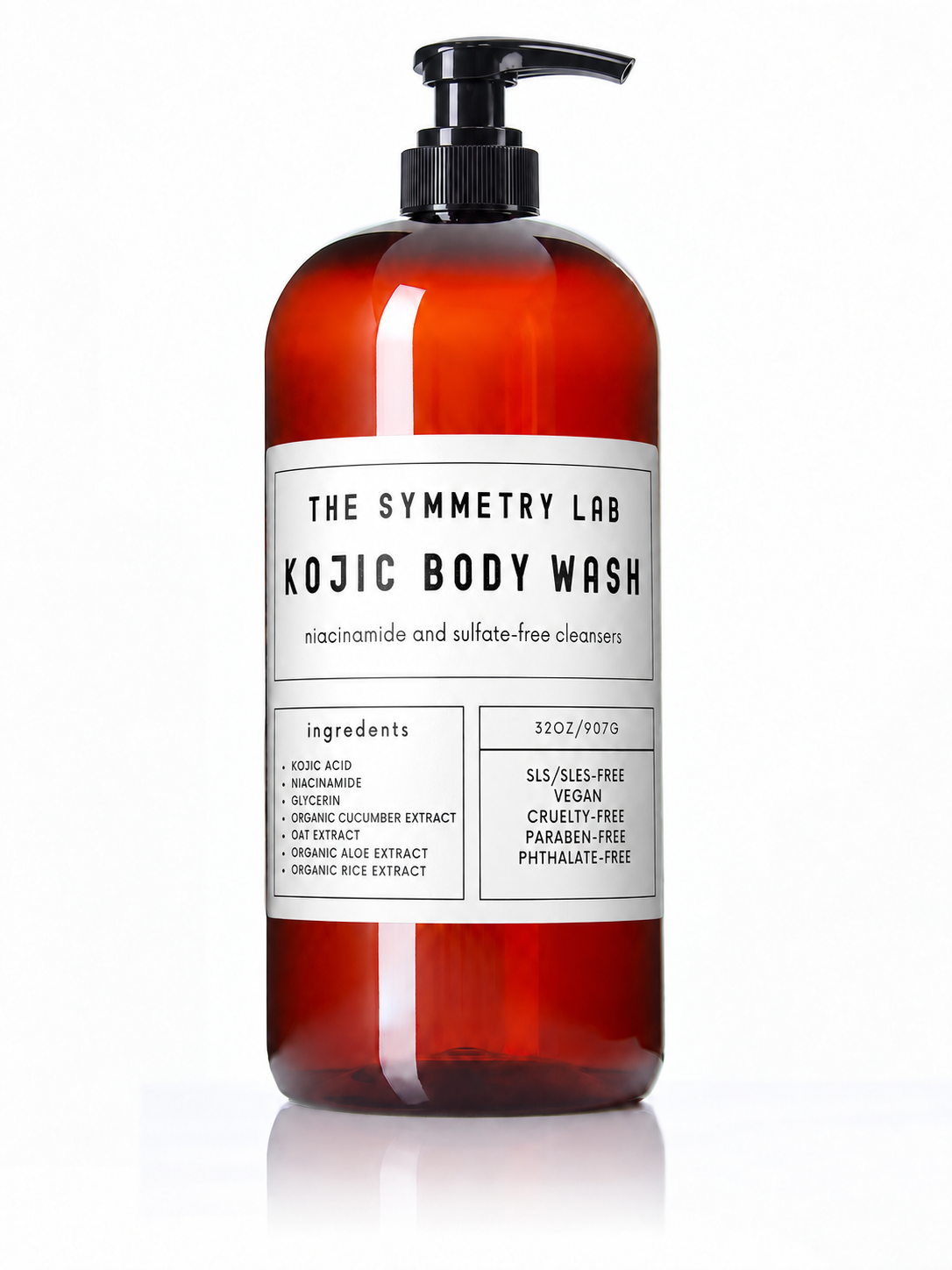 Kojic Body Wash with Niacinamide | Unscented, 32 oz