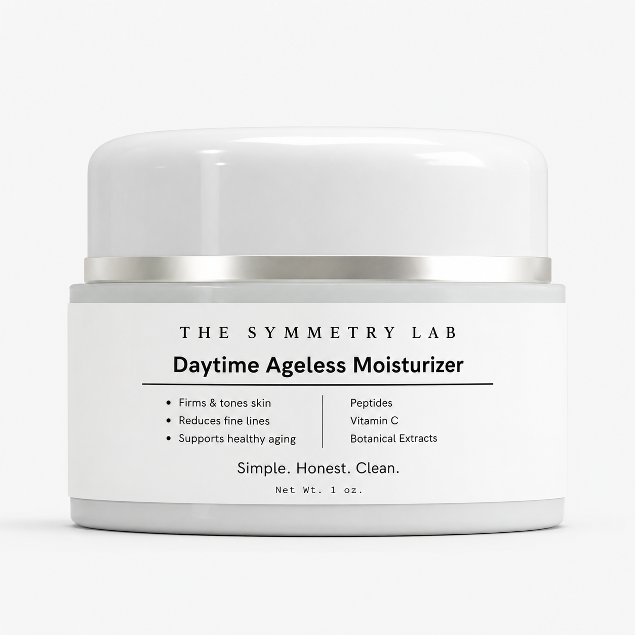 The Symmetry Lab Daytime Ageless Moisturizer – Simple. Honest. Clean.