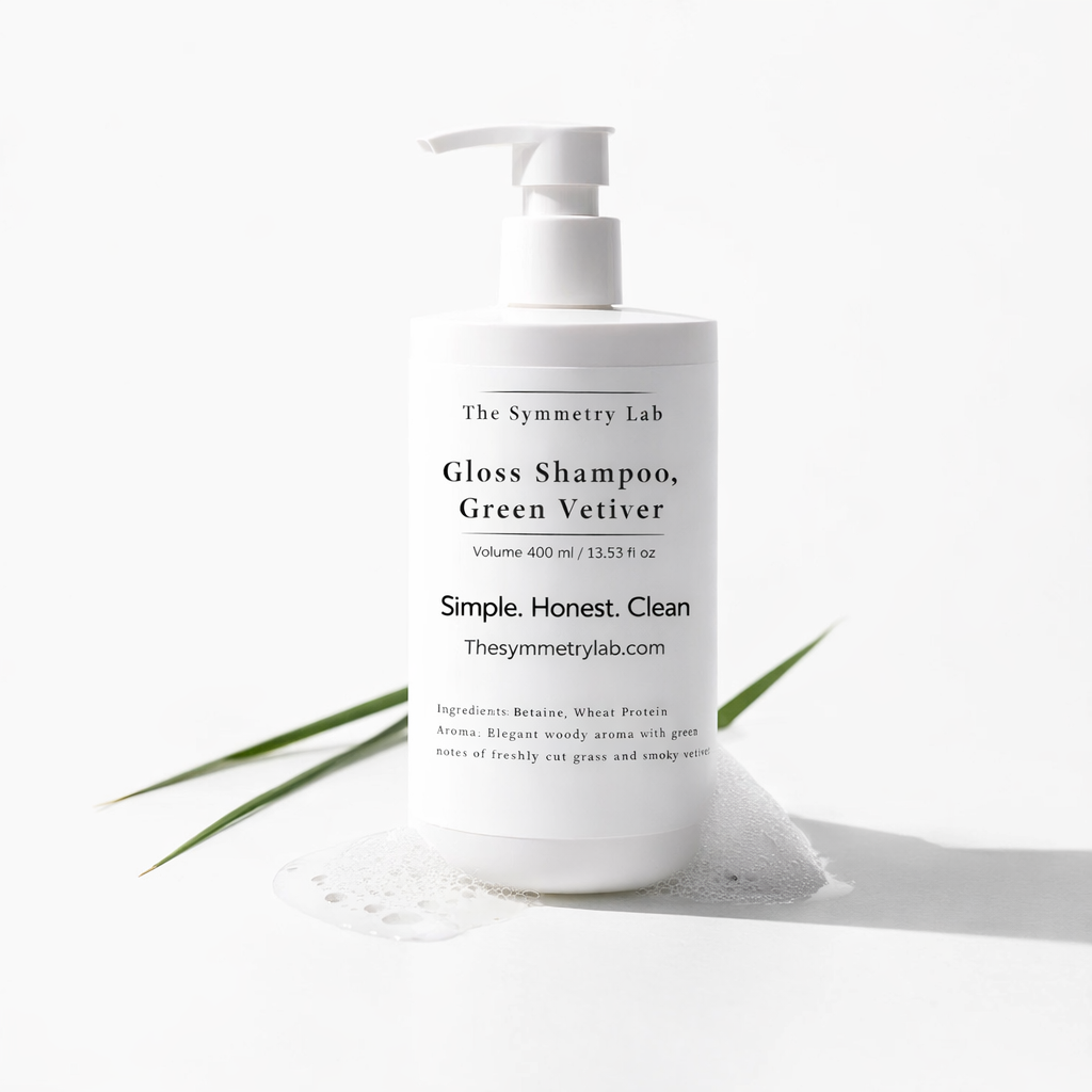 Gloss Shampoo, Smoky Green Vetiver - The Symmetry Lab