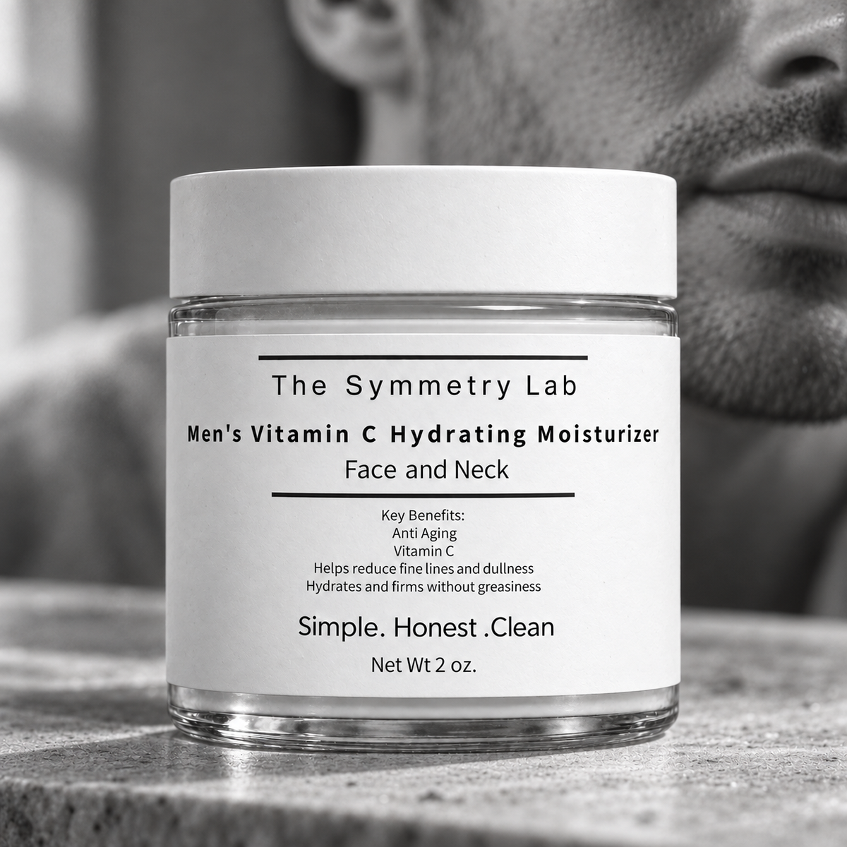 The Symmetry Lab Men’s Vitamin C Hydrating Moisturizer