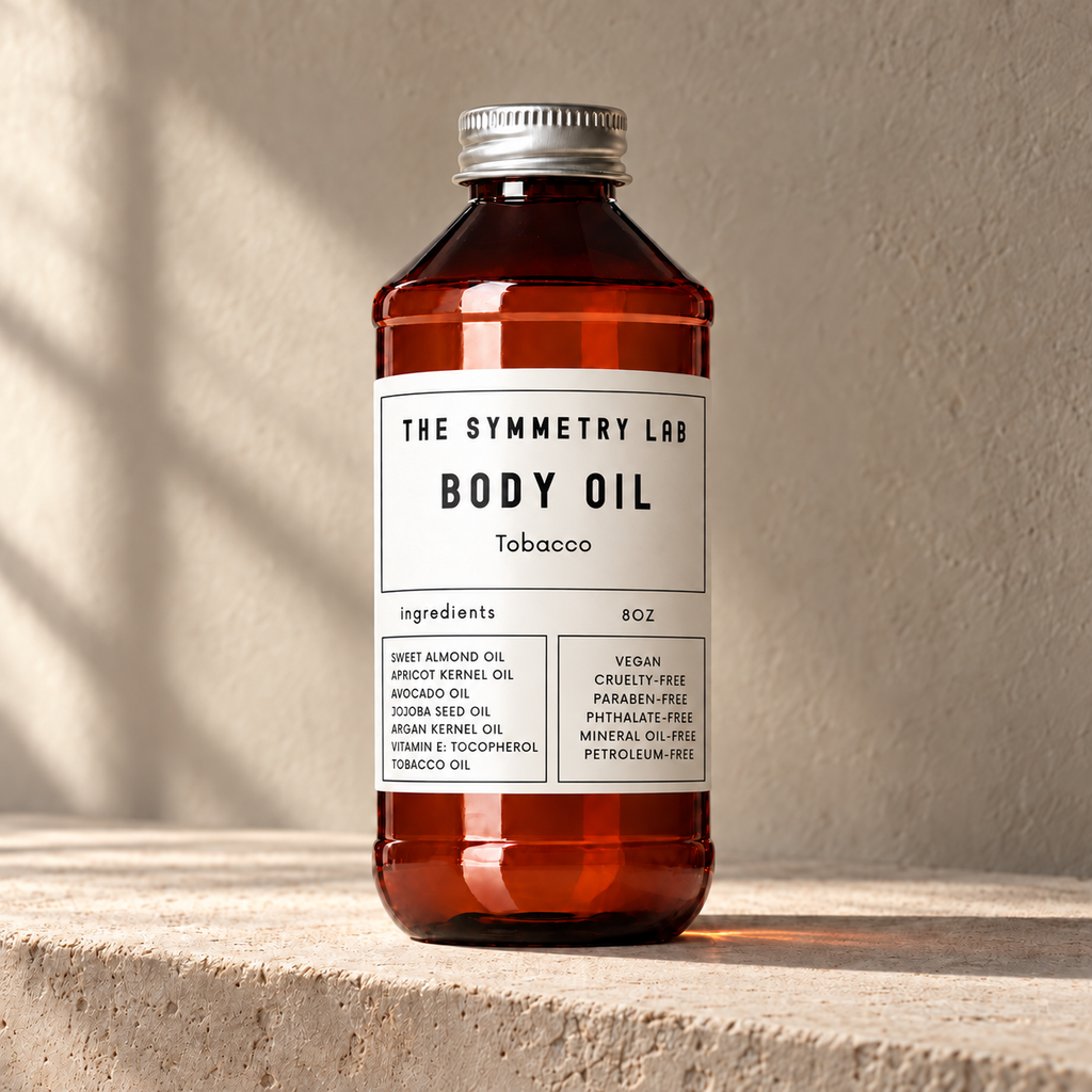 Tobacco Body Oil | The Symmetry Lab 8oz