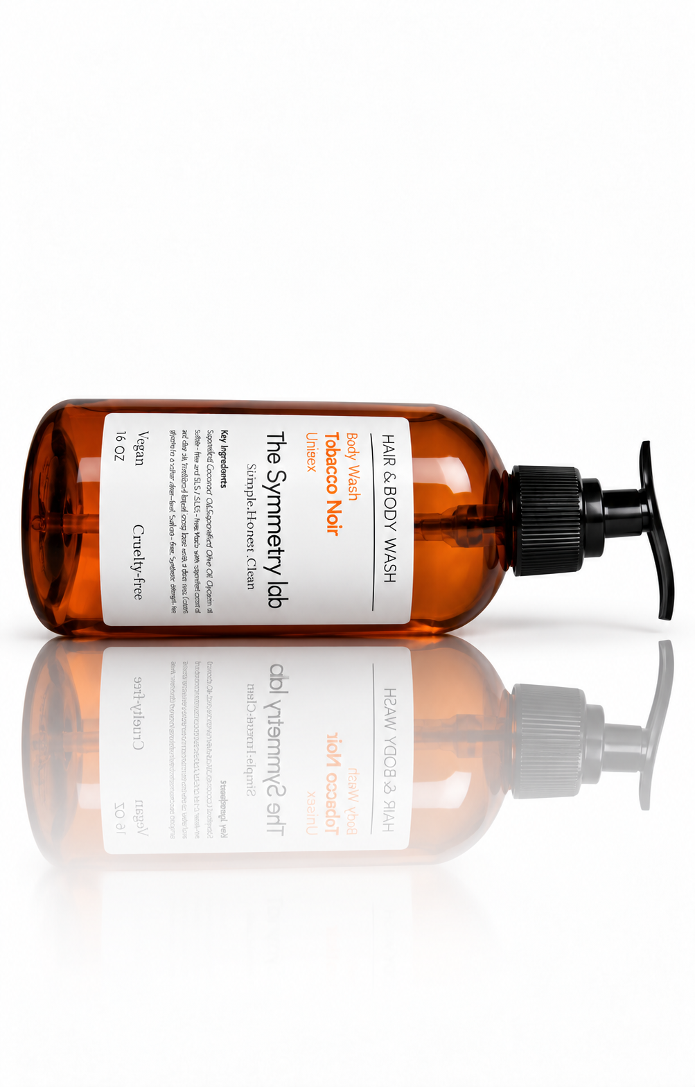 Tobacco Noir Body Wash | Unisex Liquid Soap | 16 oz