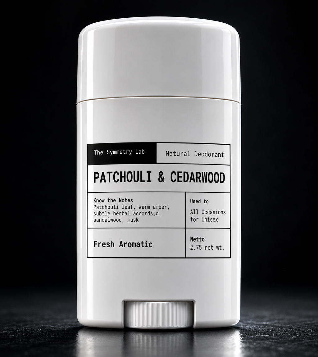 Natural Deodorant : Patchouli Cedarwood